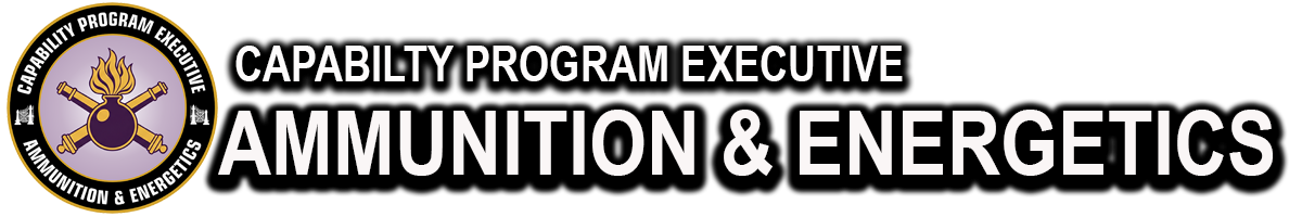 Home Logo: Capability Program Executive Ammunition & Energetics